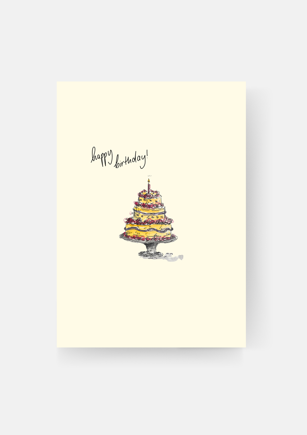 Karte "happy birthday"
