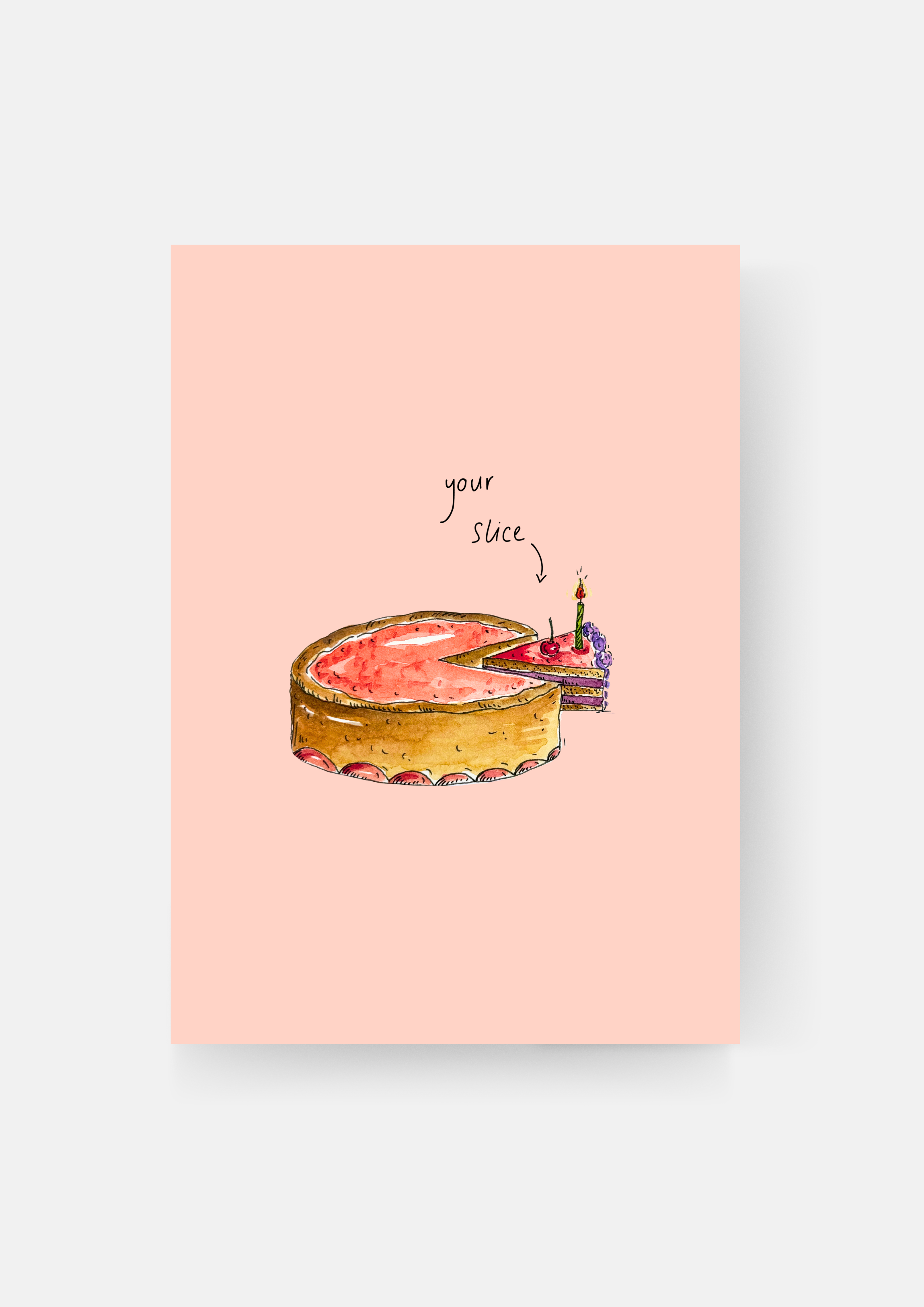 Karte "your slice"
