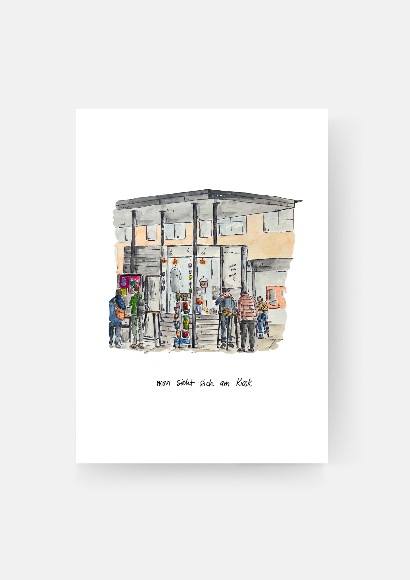 Karte "Kiosk"