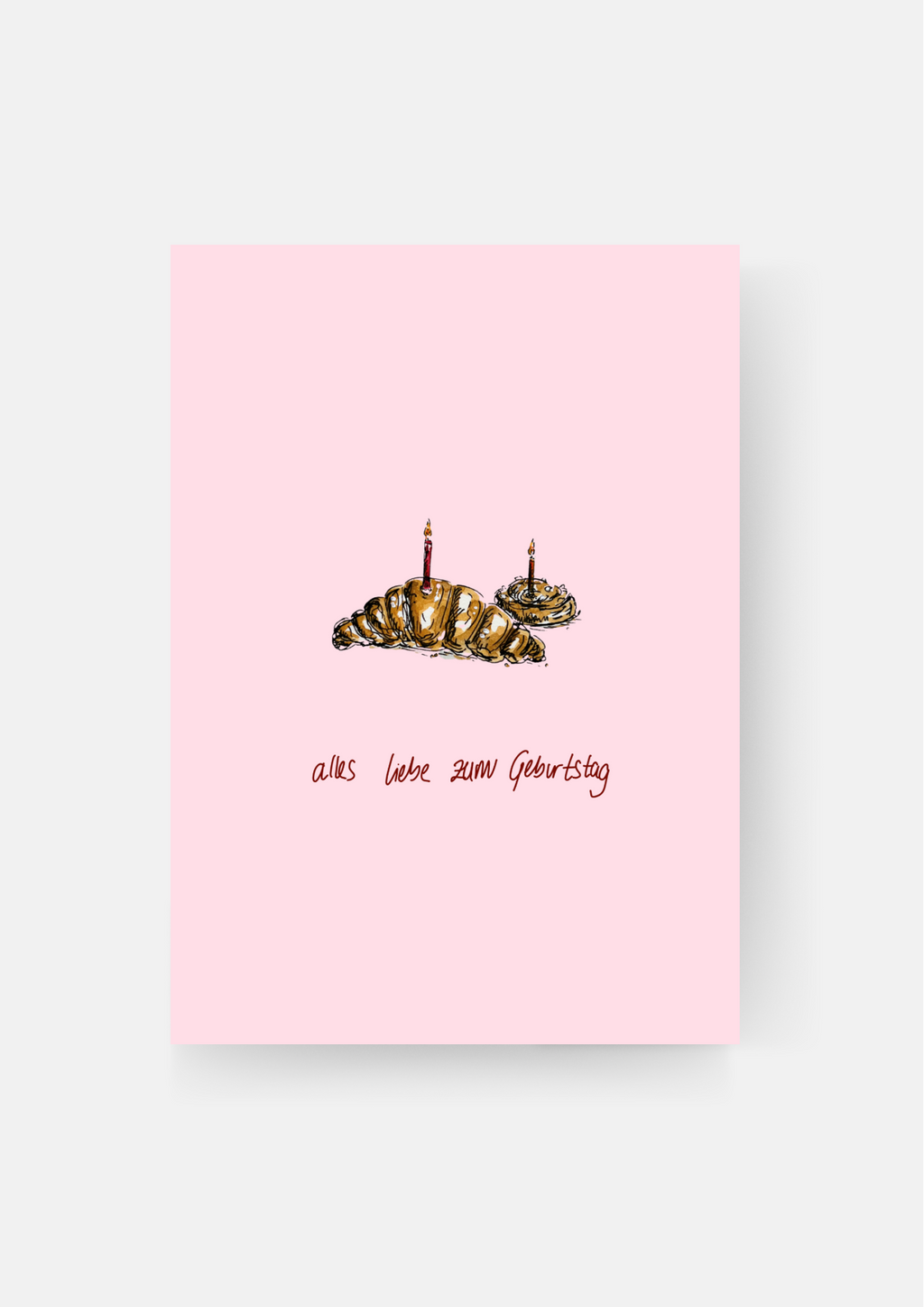 Karte "Alles Liebe!"